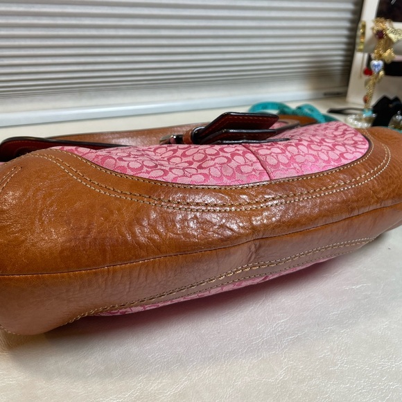 Coach Y2K Barbie Pink Soho Signature Mini C Logo Shoulder Bag- F10926 💕 - Picture 15 of 17